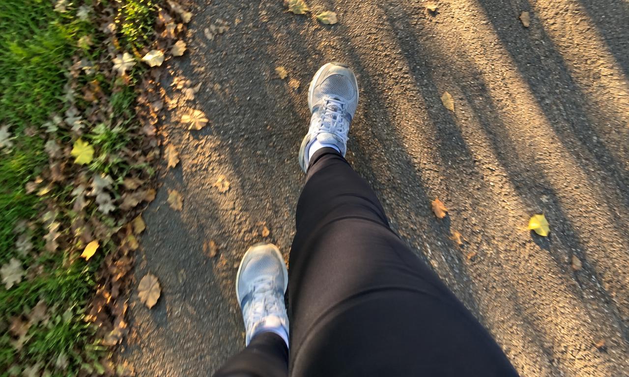 Une marche en fin d’après-midi, sans objectif de performance.